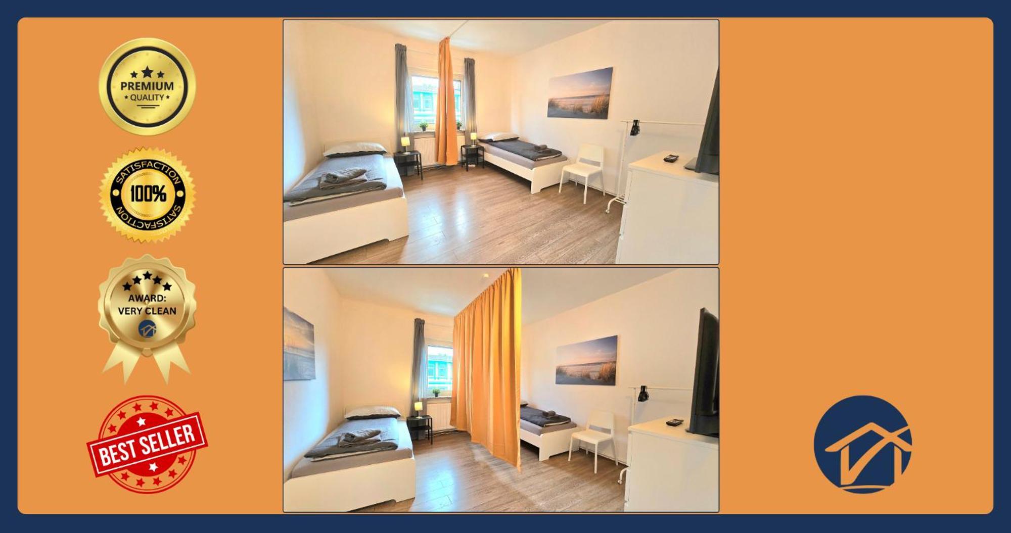 -Cs24- 4 Rooms Apartment With Rooftop - Ka02 Изерлон Екстериор снимка